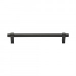 M Marcus Heritage Brass Industrial Design Cabinet Pull 160mm Centre to Centre
